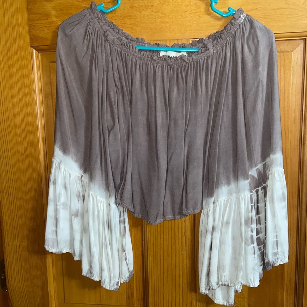 Tie Dye Loose Crop Top